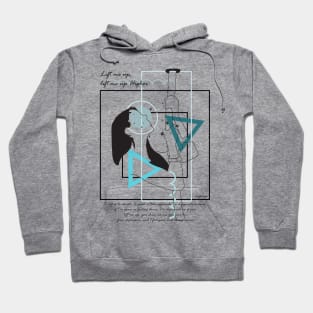 Lift me up Higher now version 7 Hoodie